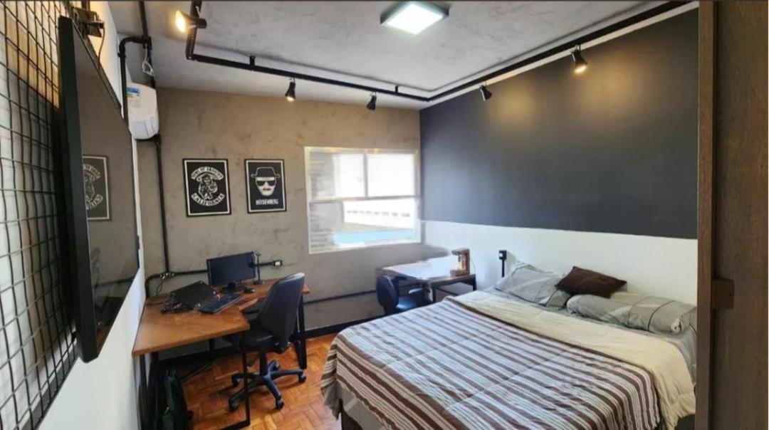 Apartamento Na Quadra Da Praia Santos  Exteriér fotografie